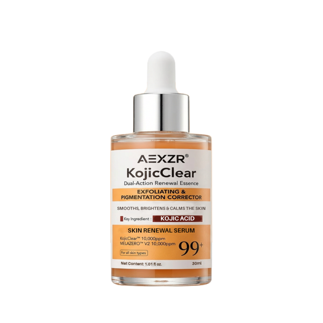 AEXZR® KojicClear Dual-Action Renewal Essence🌱 Skin, Restored. Naturally.