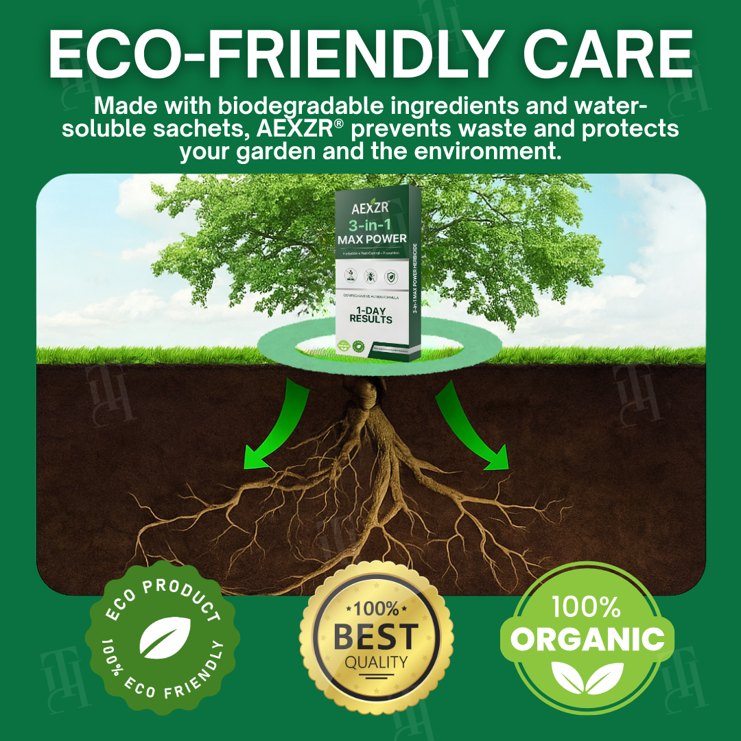 AEXZR® 3 in 1 Max Power Herbicide🌿 Your Garden’s Silent Guardian