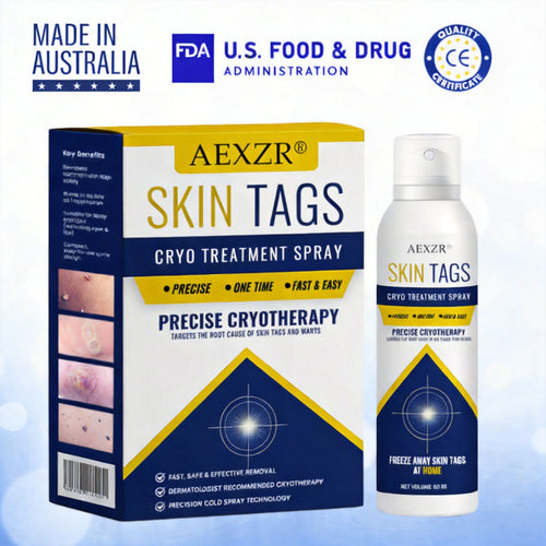 AEXZR® Skin Tag Cryo Treatment Spray🧊 Precision Cryo-Tech: Freezes Away Skin Tags & Warts in Seconds – No Blades, No Pain.