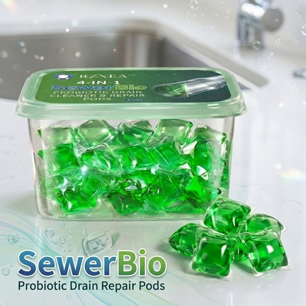 RZXEA™ 4-in-1 SewerBio Probiotic Drain Repair Pods