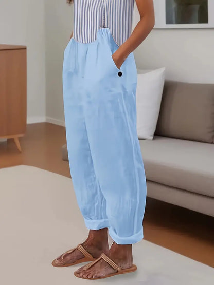 Sfrcord® Minimalist Solid Versatile Pants